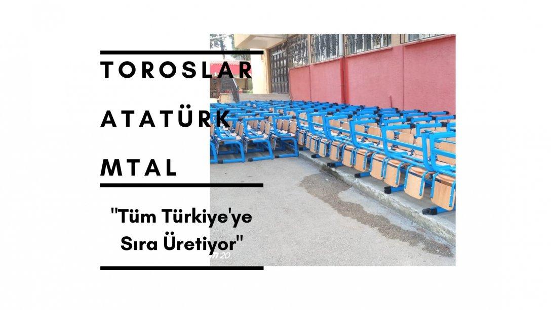 Mersin Toroslar Atatürk MTAL Tüm Türkiye'ye Sıra Üretiyor